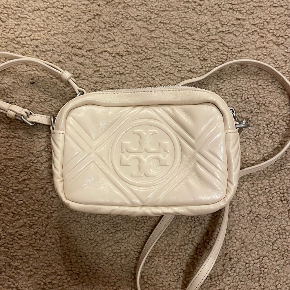 Tory Burch cream crossbody